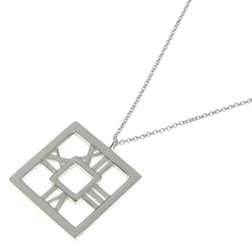 TIFFANY Atlas Open Square Necklace Silver Women's &Co.