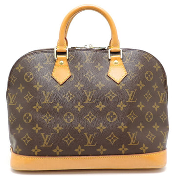 Louis Vuitton Alma Ladies Handbag M51130 () Monogram Ebene (Brown)