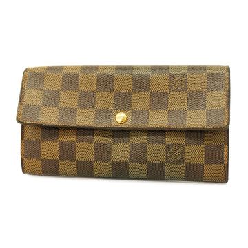 LOUIS VUITTONAuth  Damier Portefeuil Sala N61734 Unisex Long Wallet[bi-fold]