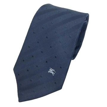 BURBERRY BLACK LABEL  black label tie stripe dot silk 100% navy coming-of-age ceremony men