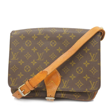 LOUIS VUITTONAuth  Monogram Cartesier27 No.078 Women's Shoulder Bag