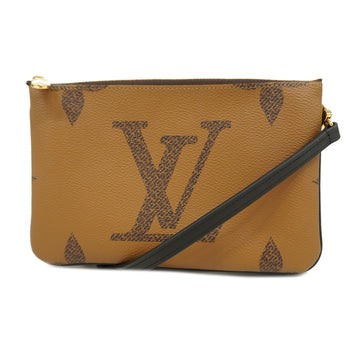 LOUIS VUITTONAuth  Monogram Reverse Pochette Double Zip M69203 Women's Shoulder