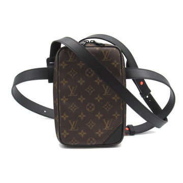 LOUIS VUITTON Utility side bag Brown Monogram.Solar Powered PVC coated canvas M44428