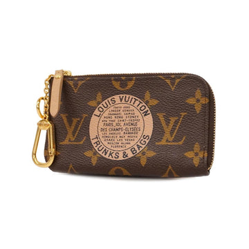 LOUIS VUITTON Wallet/Coin Case Monogram Pochette Cleat T&B M58025 Brown Men's Women's