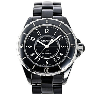 CHANEL J12 H0685 Black Dial Watch Men's