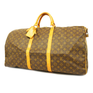 LOUIS VUITTONAuth  Monogram Keepall Bandouliere 60 M41412 Men,Women,Unisex