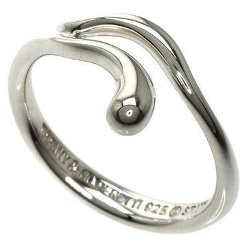 TIFFANY Teardrop Ring Silver Ladies &Co.