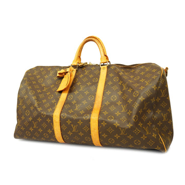 LOUIS VUITTONAuth  Monogram Keepall Bandouliere 55 M41414