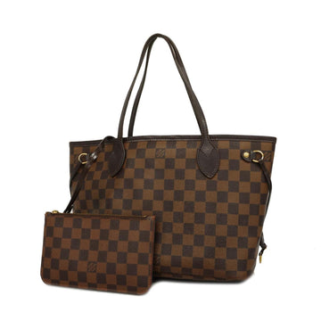 LOUIS VUITTON Tote Bag Damier Neverfull PM N41359 Brown Ladies