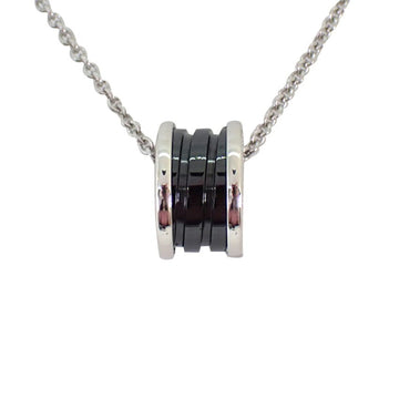 BVLGARI 925x black ceramic B.zero1 pendant/necklace