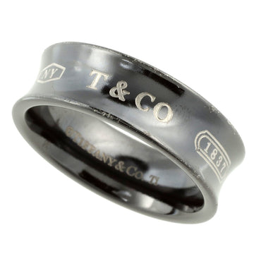 TIFFANY & Co. 1837 ring titanium black No. 17.5