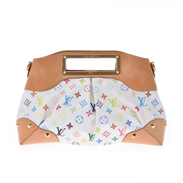 LOUIS VUITTON Multicolor Judy MM Bag Bron (White) M40255 Ladies Monogram Handbag