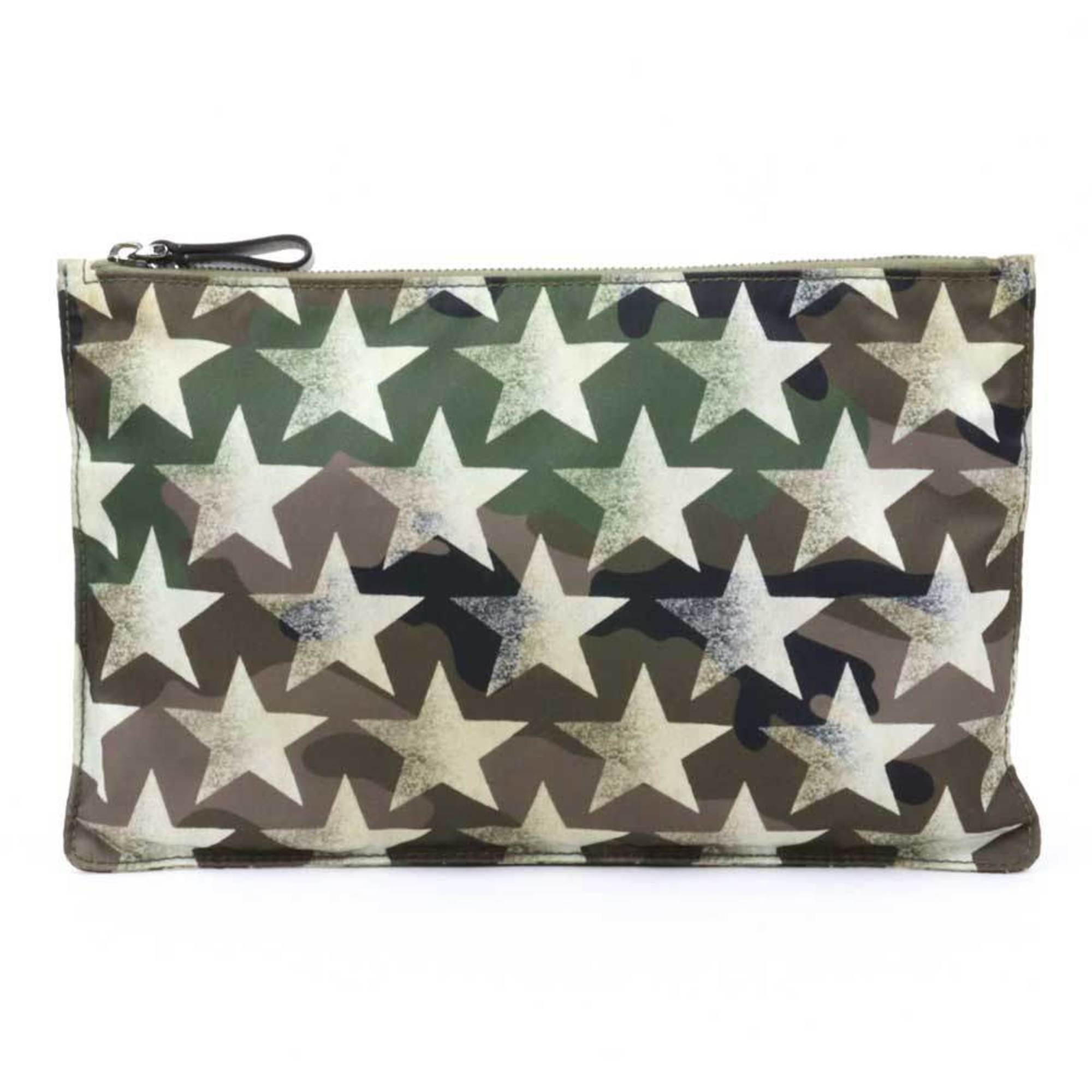 VALENTINO GARAVANI Garavani clutch bag nylon camouflage