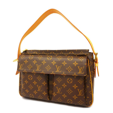 LOUIS VUITTON Shoulder Bag Monogram Vivacite GM M51163 Brown Ladies