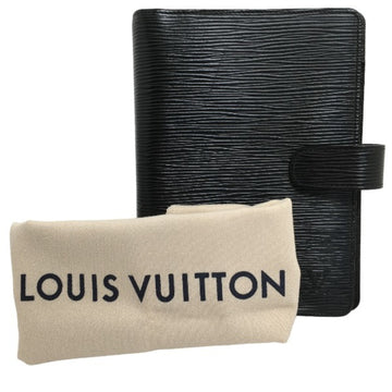 LOUIS VUITTON notebook cover Epi Agenda MM R20042  Noir LV