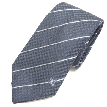 LOUIS VUITTON/ M78758 Cravat Equipped Tie Gray Men's