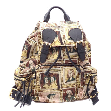 BURBERRY Rucksack Ladies Multicolor Nylon Daypack Backpack Chain