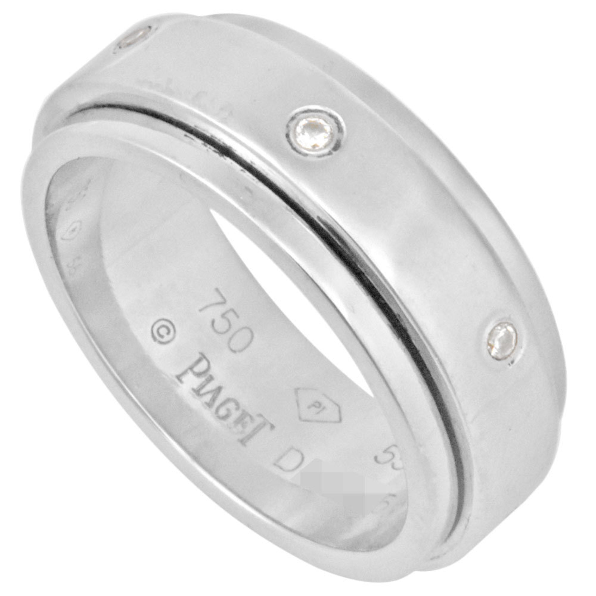 PIAGET Possession 7P diamond ring K18WG 12.5