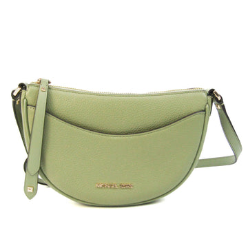 MICHAEL KORS DOVER 35R3G4DC5L Women's Leather Shoulder Bag Light Green