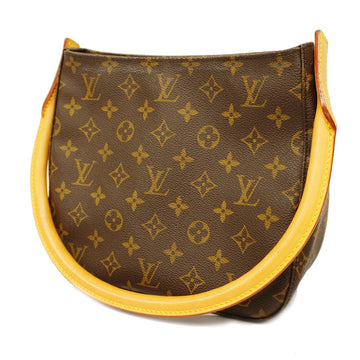 LOUIS VUITTONAuth  Monogram Looping MM M51146 Women's Shoulder Bag