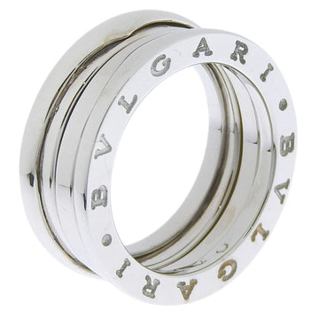 Bvlgari B-Zero1 B zero one 2 band K18 white gold No. 11 silver unisex ring S