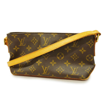 LOUIS VUITTON Shoulder Bag Monogram Trotter M51240 Brown Ladies