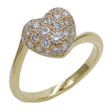 CARTIER Diamond Band Ring Yellow