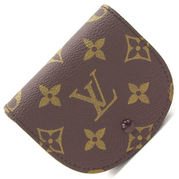 LOUIS VUITTON Coin Case Monogram Porto Monet Guze M61970 Purse Women's Men's