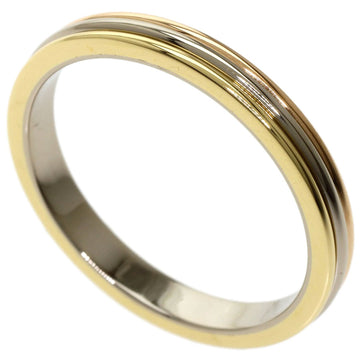 Cartier Three Color Wedding #57 Ring K18 Yellow Gold/K18PG/K18WG Unisex CARTIER