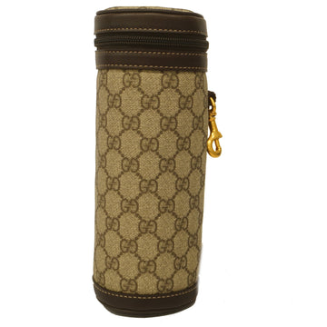 GUCCIAuth  Bottle Holder 271360 Women's GG Supreme Beige,Brown