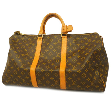 LOUIS VUITTONAuth  Monogram Keepol 50 M41426 Boston Bag