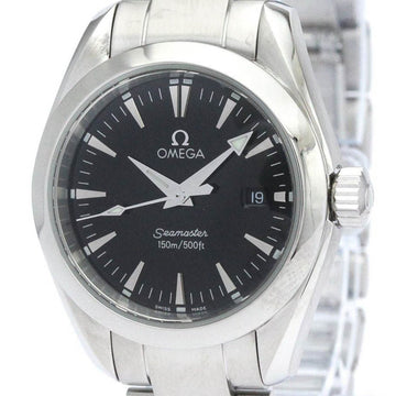 OMEGAPolished  Seamaster Aqua Terra Steel Quartz Ladies Watch 2577.50 BF562285