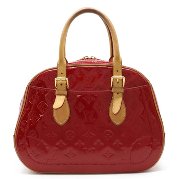 LOUIS VUITTON Monogram Vernis Summit Drive Handbag Tote Bag Enamel Pomme d'Amour Red M93513