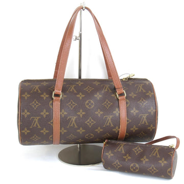 LOUIS VUITTON Papillon 30 M51385 Shoulder Bag Monogram Canvas Women's