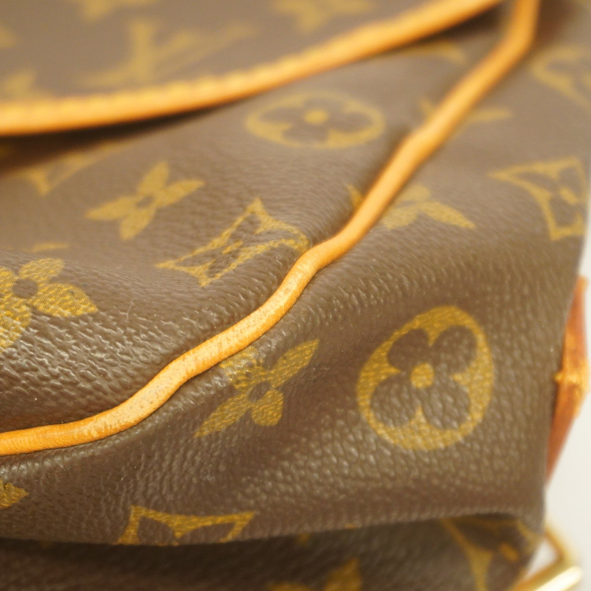 Louis Vuitton Monogram Saumur 35 M42254 Brown Cloth ref.863916