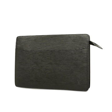 LOUIS VUITTON Clutch Bag Epi Pochette Homme M52522 Noir Men's