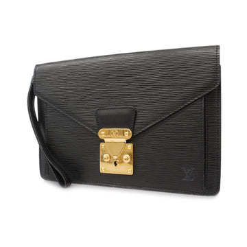 Louis Vuitton Epi Serie Dragonne M52612 Women,Unisex,Men Clutch Bag Noir