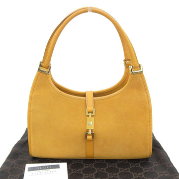 Gucci Jackie handbag suede leather beige 002 1068 2404