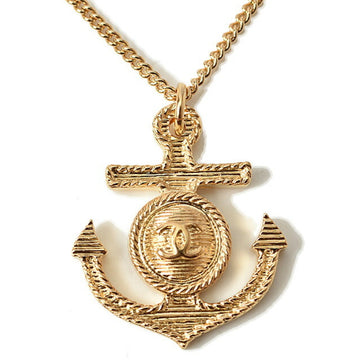 Chanel 220314-805-4-ch Resin Pendant (Gold)