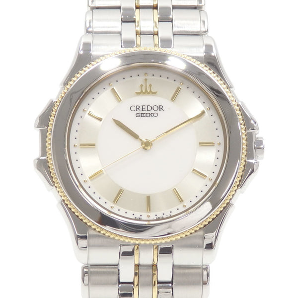 Amazon.co.jp: Seiko 5A70-0290 Credor Diamond Bezel Quartz Watch SS/18K  Women's Pre-Owned, silver/gold : Clothing, Shoes & Jewelry