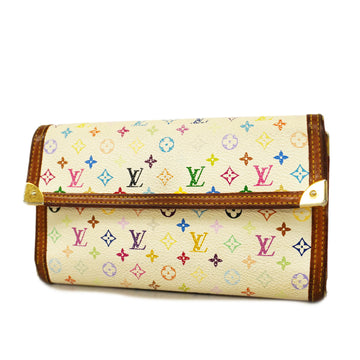 LOUIS VUITTONAuth  Monogram Multicolore Porto Tresor International M92659 Wallet