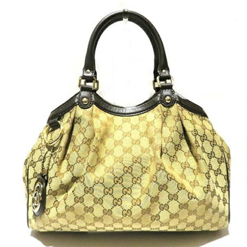 GUCCI GG Canvas Sookie 211944 Bag Handbag Ladies