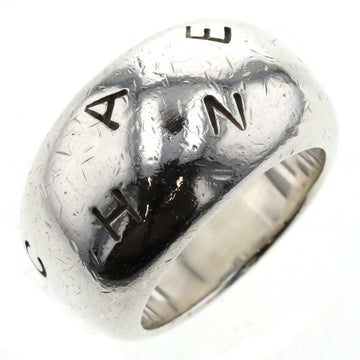 CHANEL Ring Silver 925 Upper No. 10.5 Lower 12 Women's