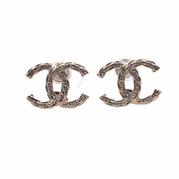 CHANEL Cocomark earrings gold ladies