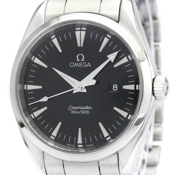 OMEGAPolished  Seamaster Aqua Terra Steel Quartz Mens Watch 2517.50 BF560257