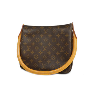 LOUIS VUITTONAuth  Monogram Looping MM M51146 Women's Shoulder Bag