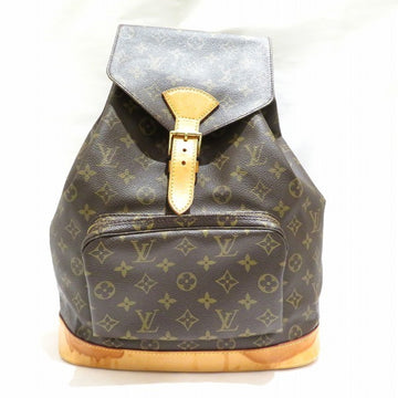 LOUIS VUITTON Monogram Montsouris GM M51135 Bag Backpack Unisex