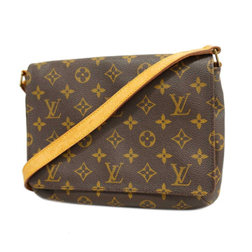 LOUIS VUITTON Shoulder Bag Monogram Musette Tango Short Strap M51257 Brown Ladies