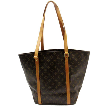 Louis Vuitton Shoulder Bag Tote Monogram Sack Brown Canvas M51108