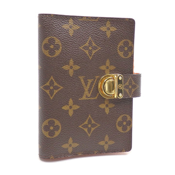 LOUIS VUITTON Notebook Cover Monogram Agenda Koala PM Ladies R21015 Mandarin Orange